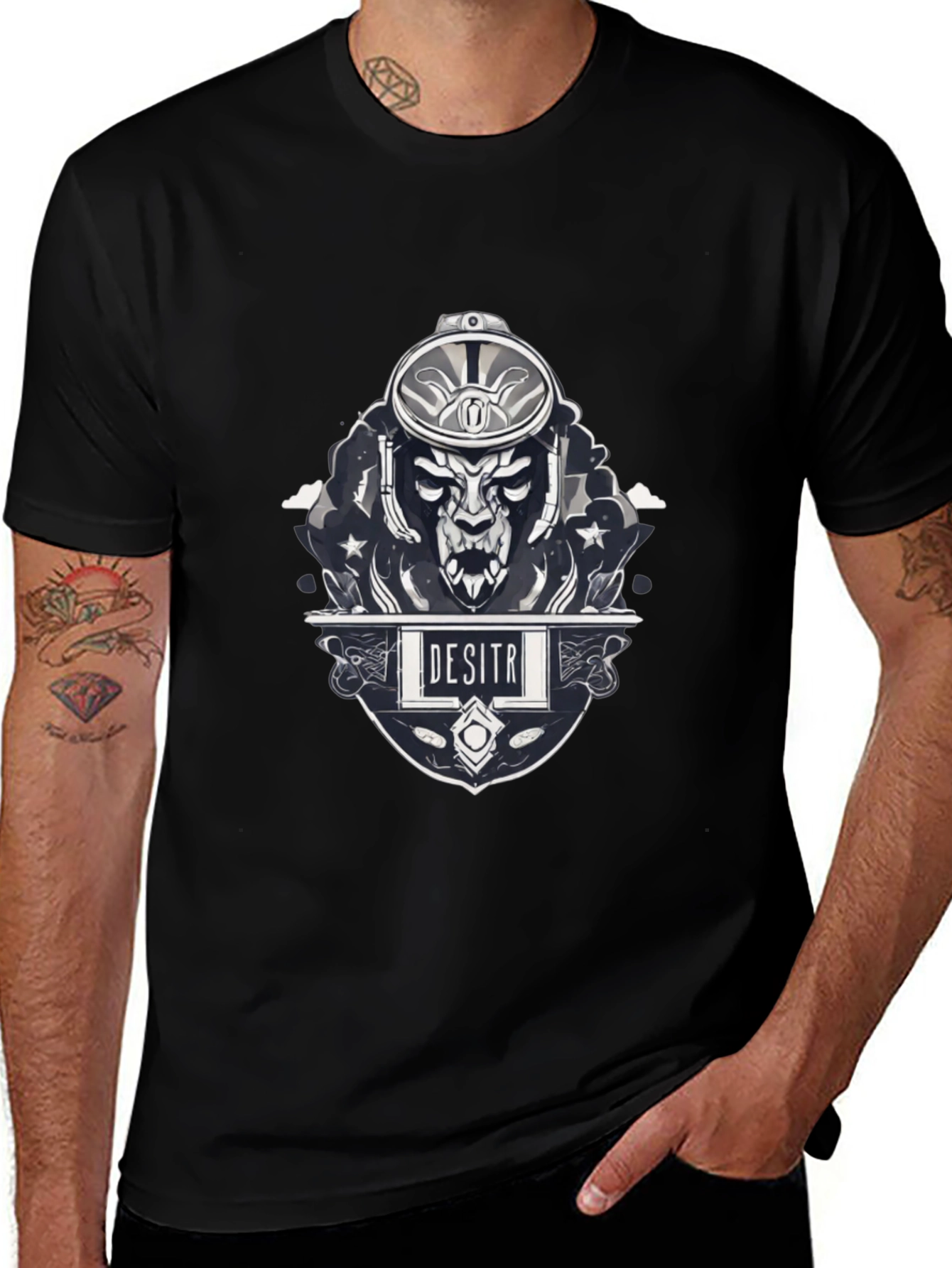 Desitr Graphic Print T-Shirt