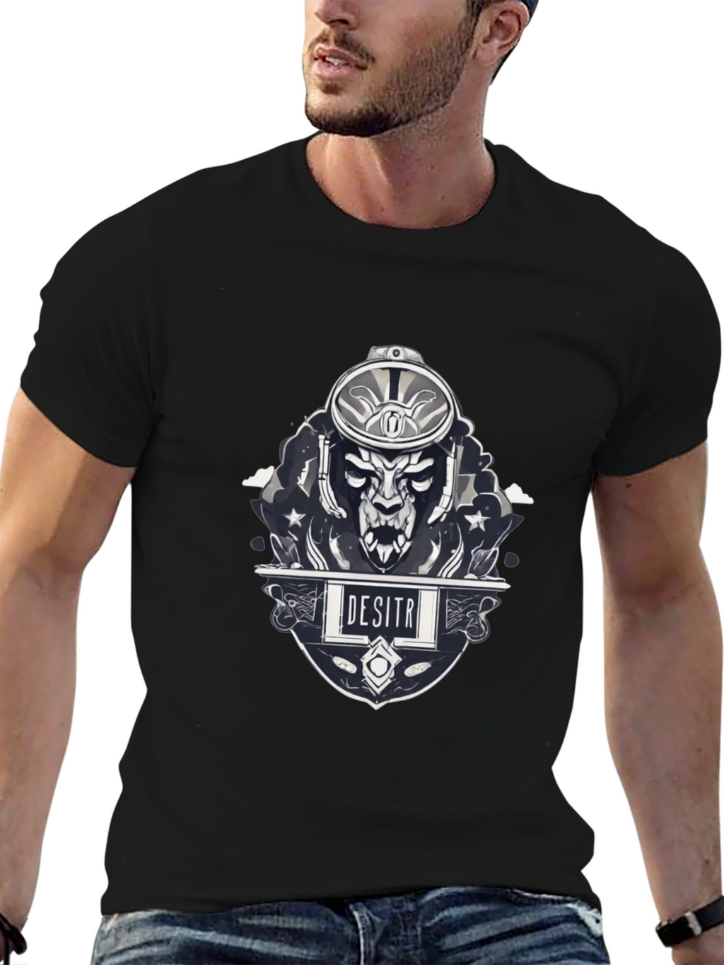 Desitr Graphic Print T-Shirt