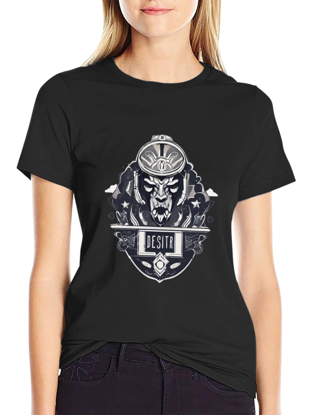 Desitr Graphic Print T-Shirt