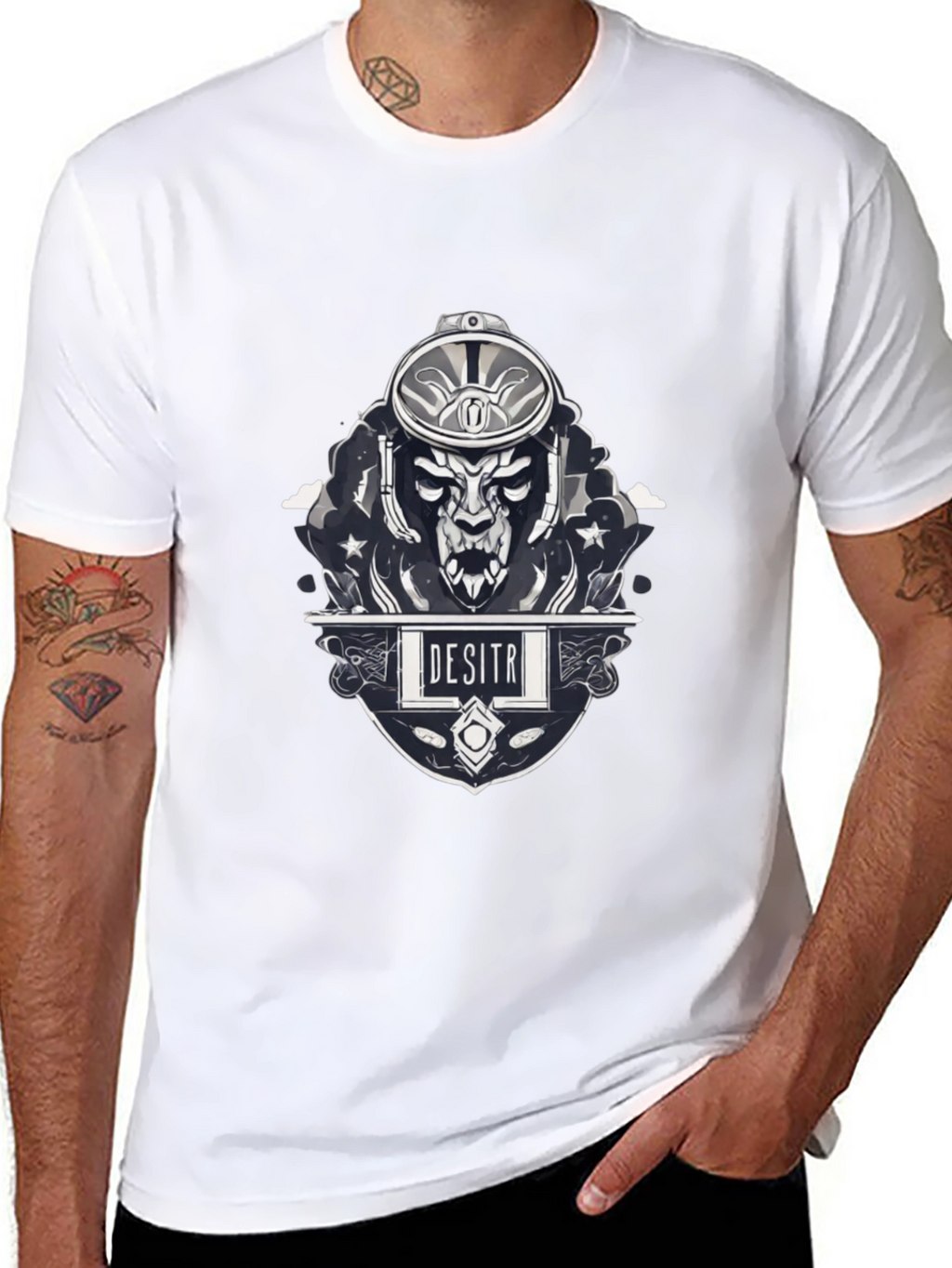 Desitr Graphic Print T-Shirt