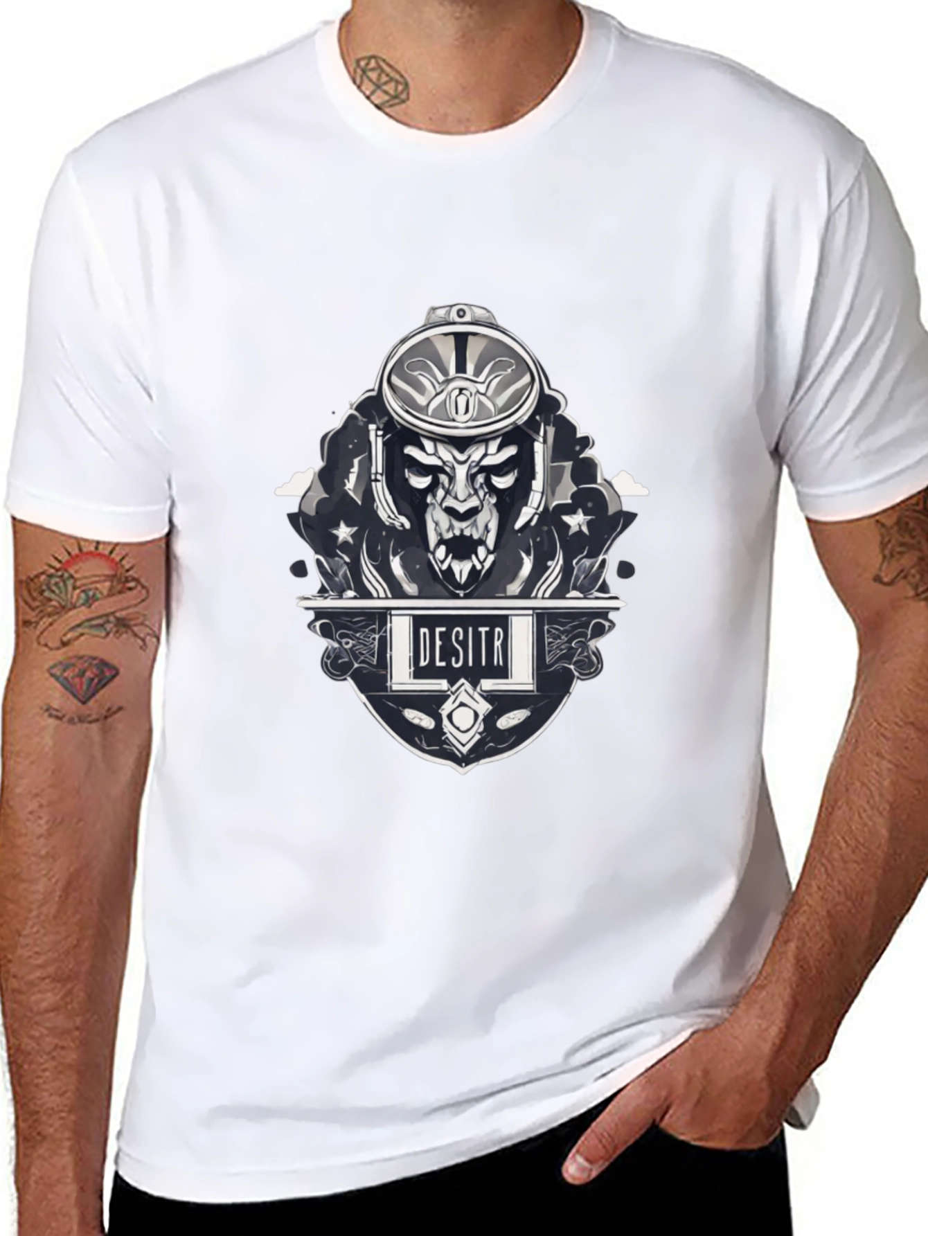 Desitr Graphic Print T-Shirt