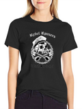Rebel Rousers Skull & Pistons Graphic T-Shirt