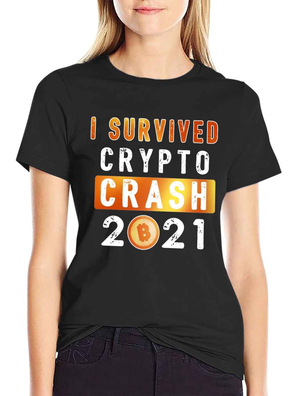 I Survived Crypto Crash 2021 T-Shirt