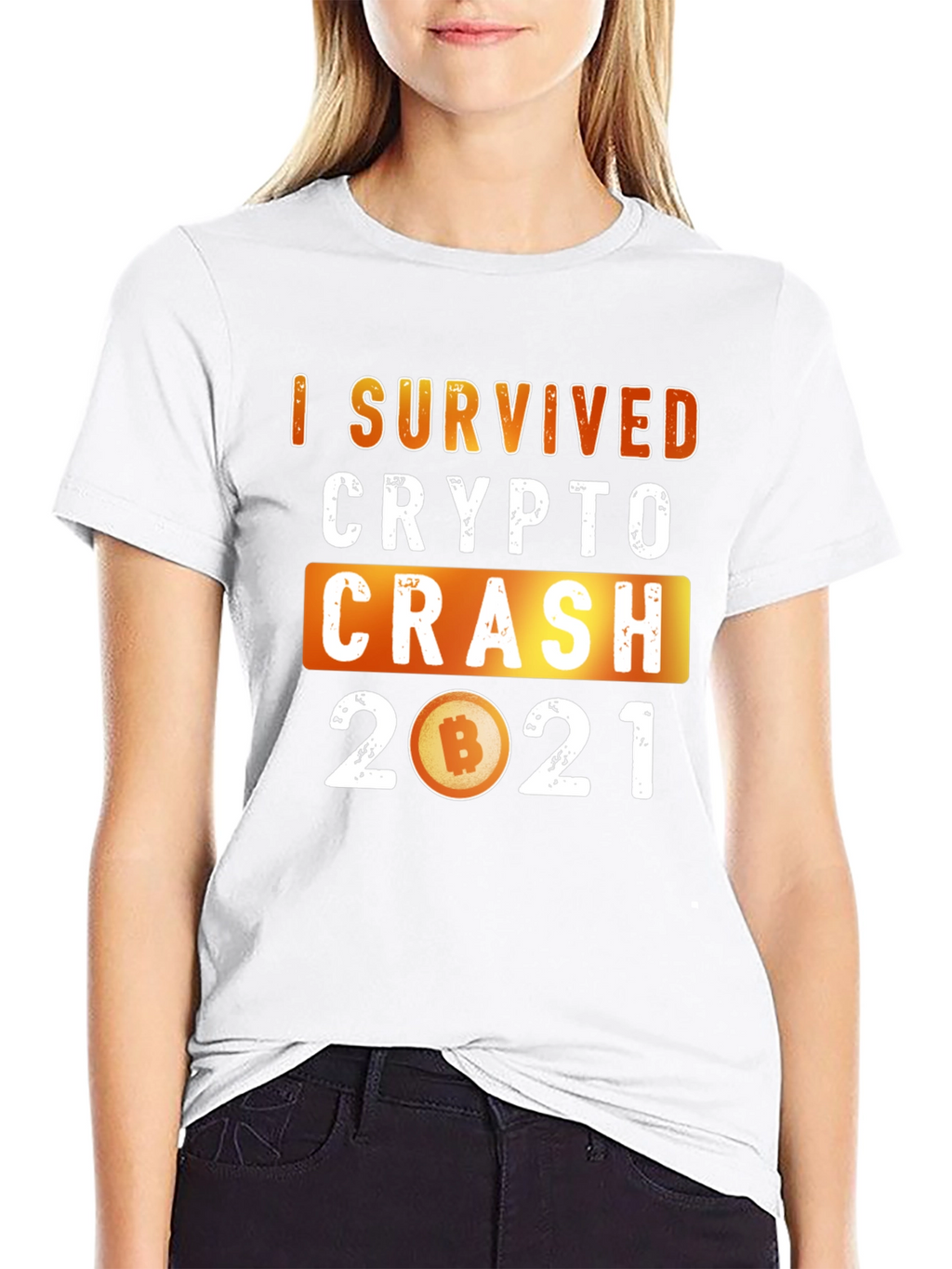 I Survived Crypto Crash 2021 T-Shirt
