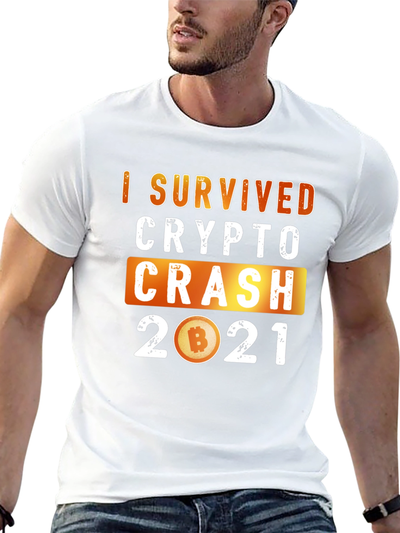 I Survived Crypto Crash 2021 T-Shirt