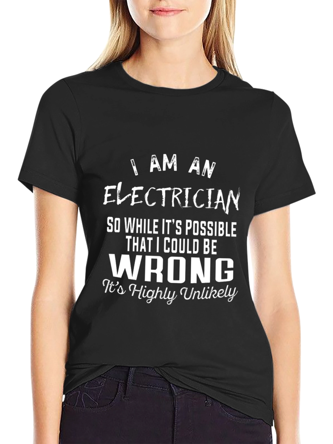 Electrician Humor Graphic T-Shirt