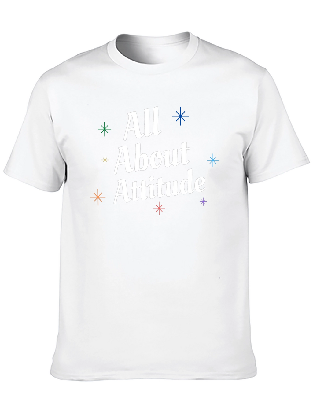 All About Attitude Graphic Tee - Stylish Unisex T-Shirt