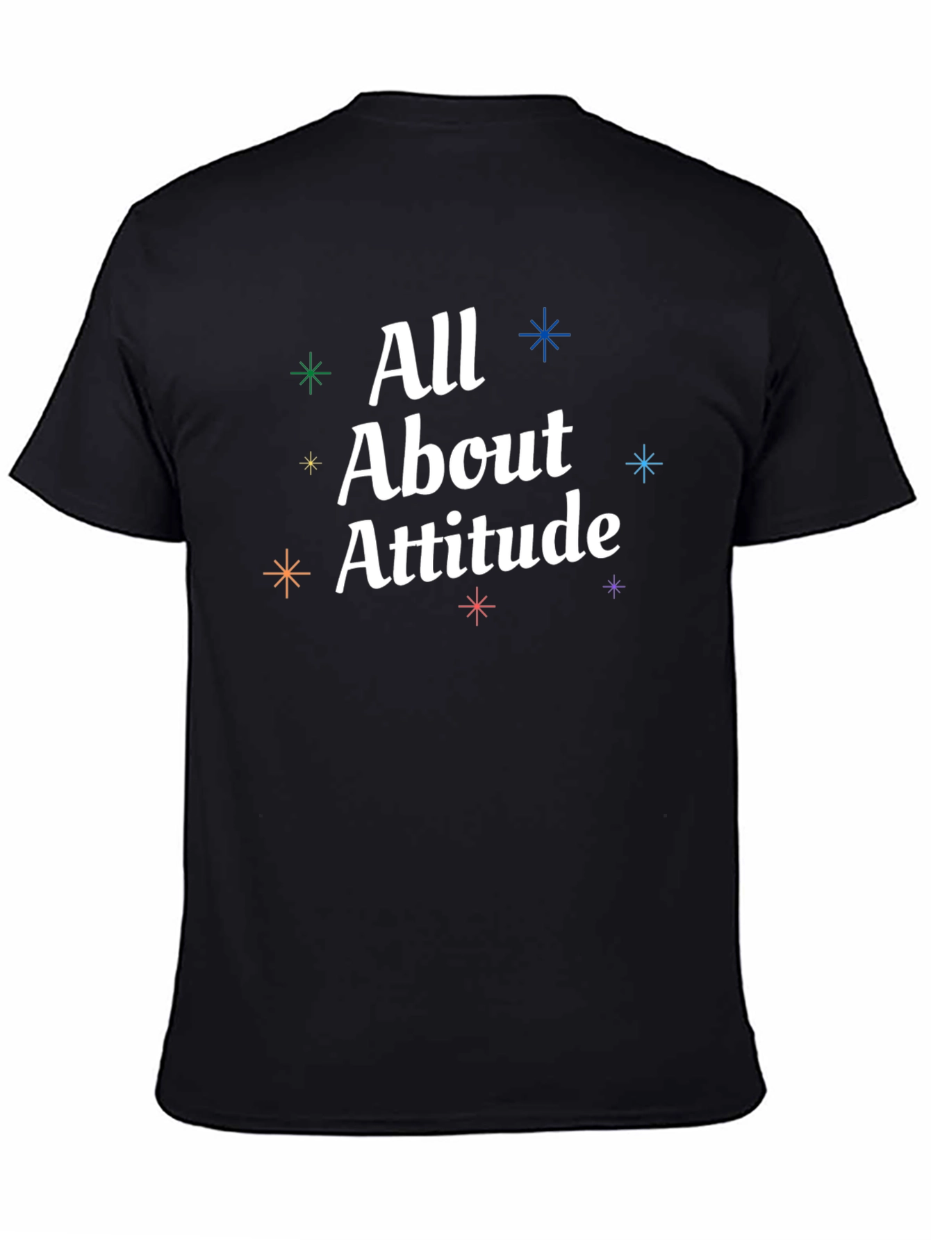 All About Attitude Graphic Tee - Stylish Unisex T-Shirt