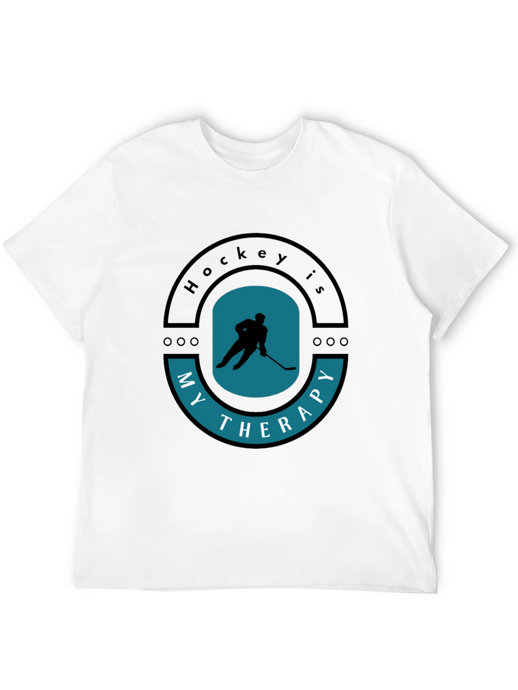 Hockey is My Therapy T-Shirt Sporty Tee