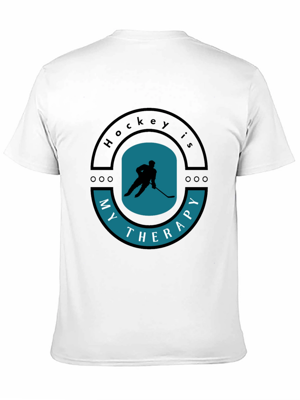 Hockey is My Therapy T-Shirt Sporty Tee