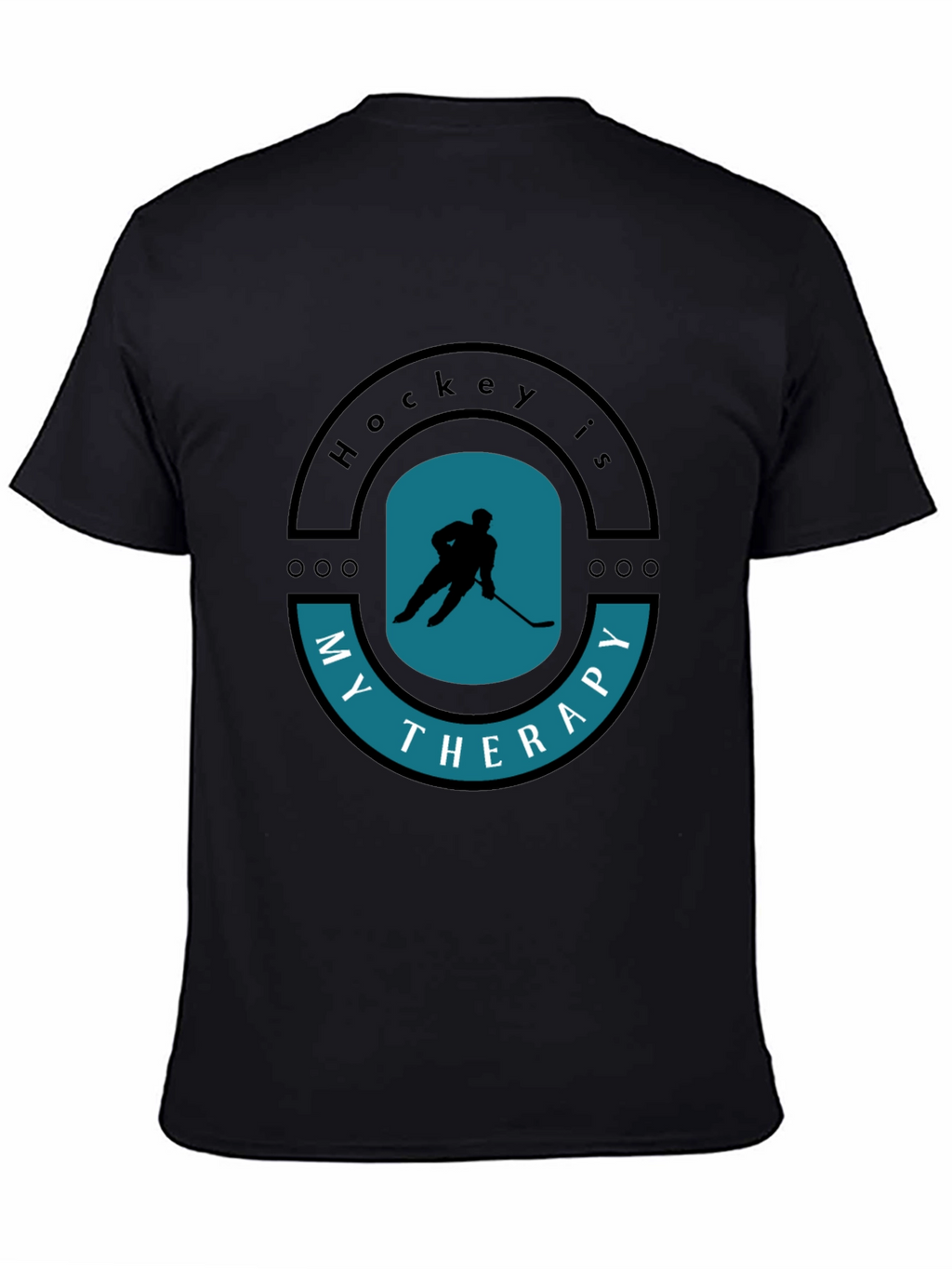 Hockey is My Therapy T-Shirt Sporty Tee