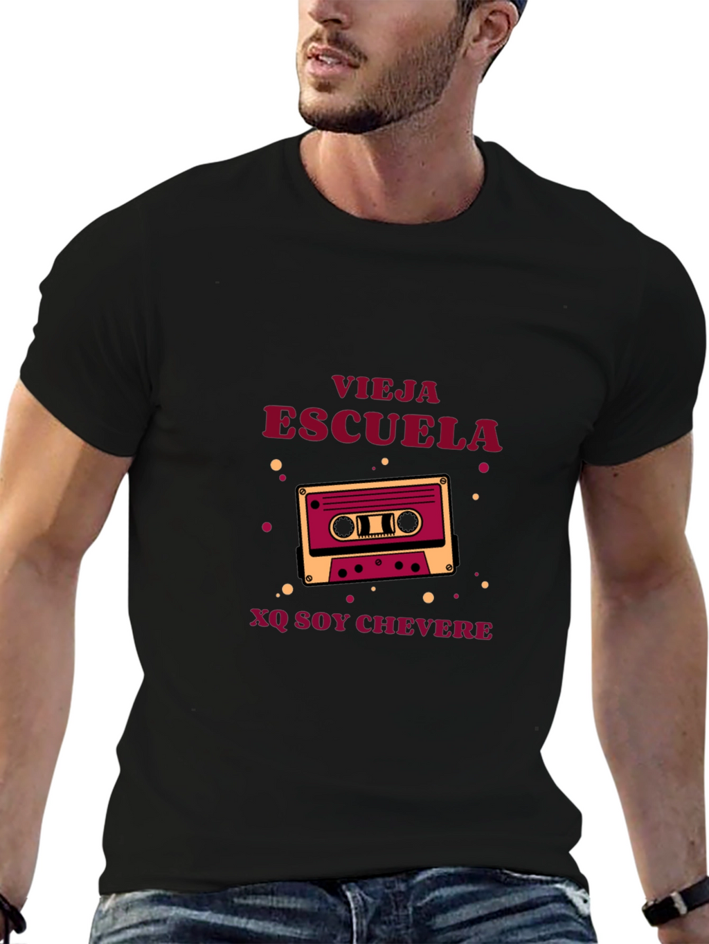 Vieja Escuela Cassette Graphic Tee