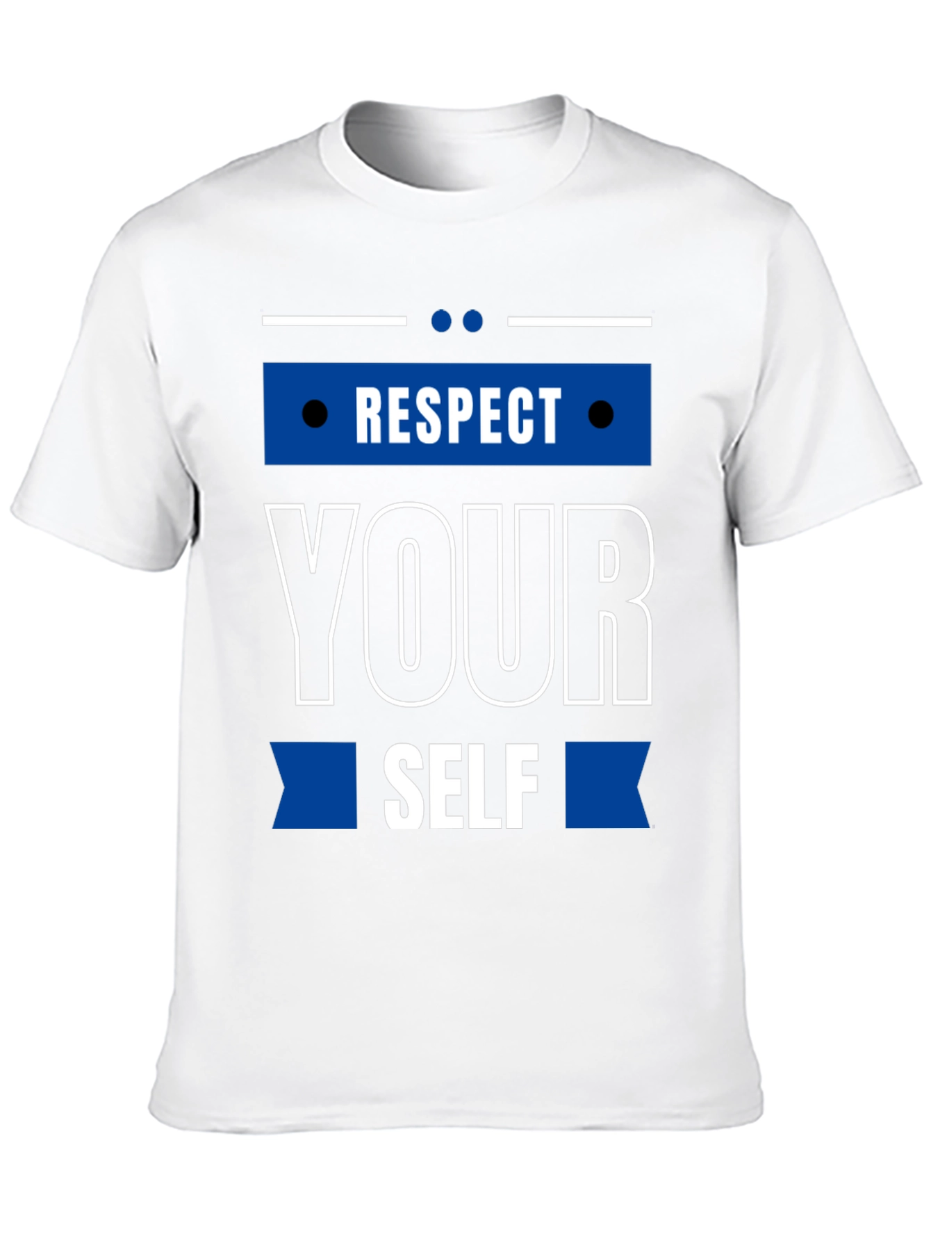 Respect Yourself Graphic T-Shirt - Black