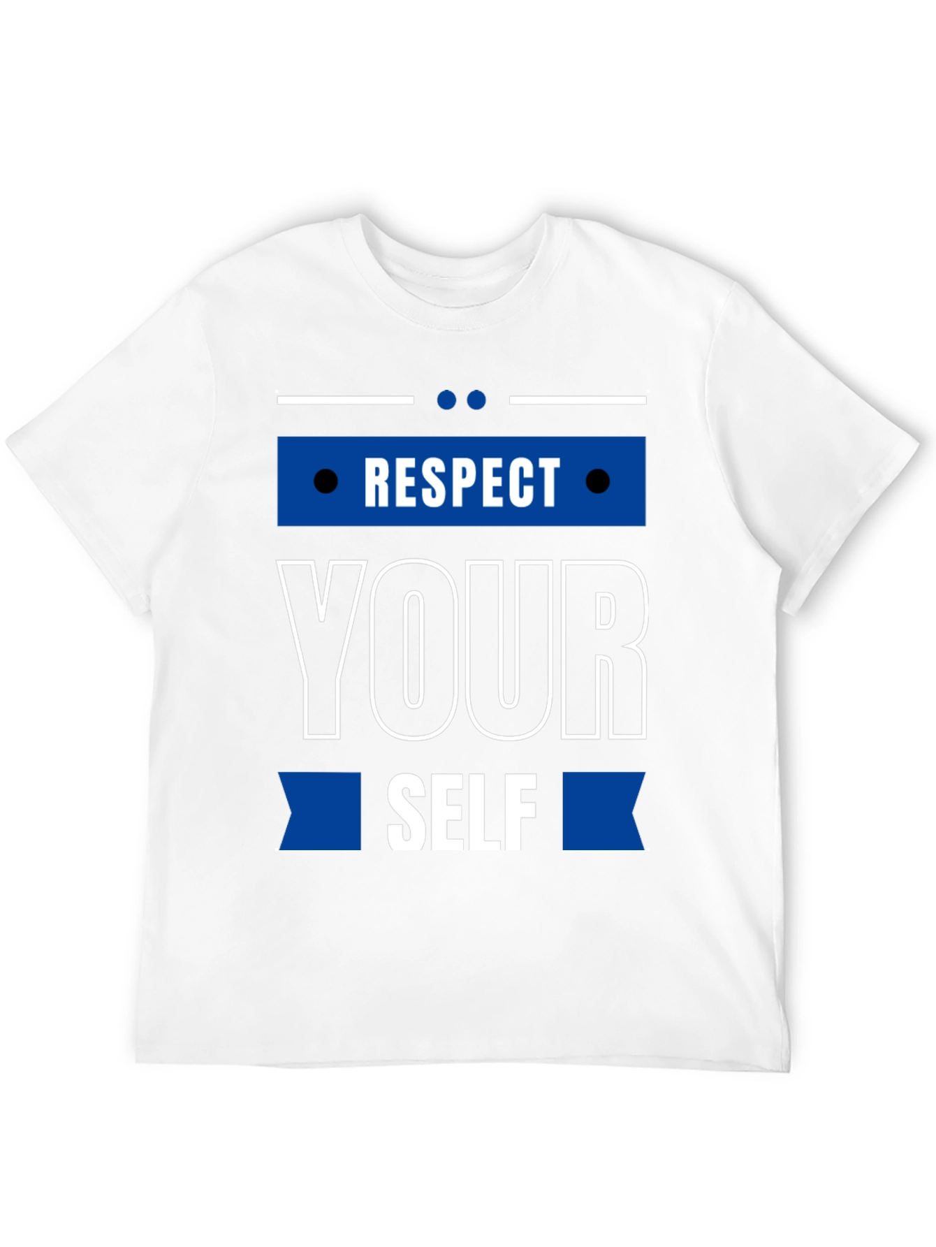 Respect Yourself Graphic T-Shirt - Black