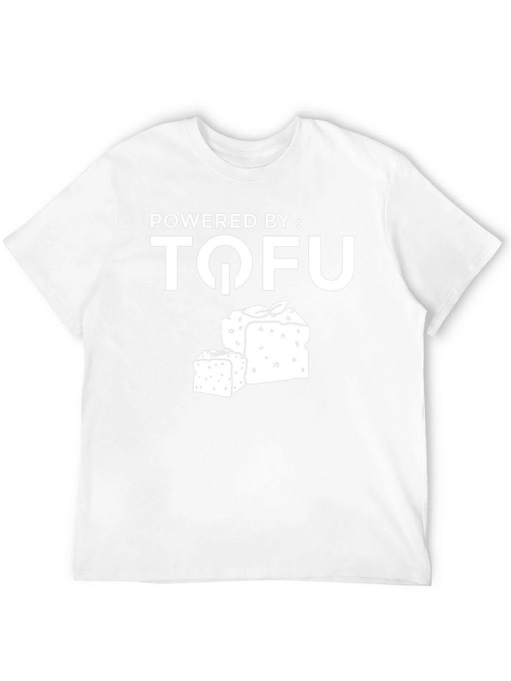 Powered by Tofu Black T-Shirt
