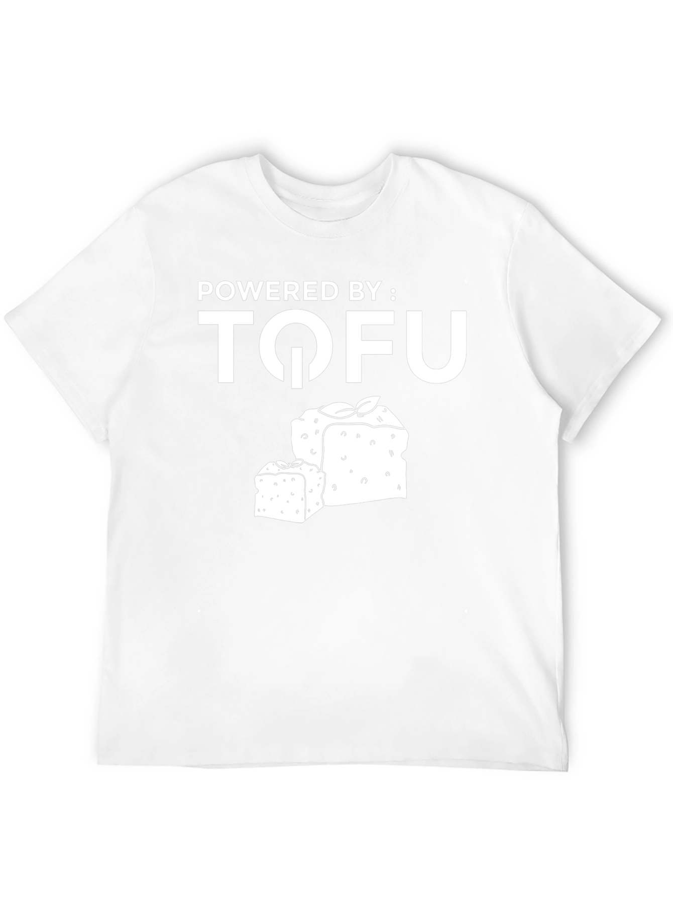 Powered by Tofu Black T-Shirt