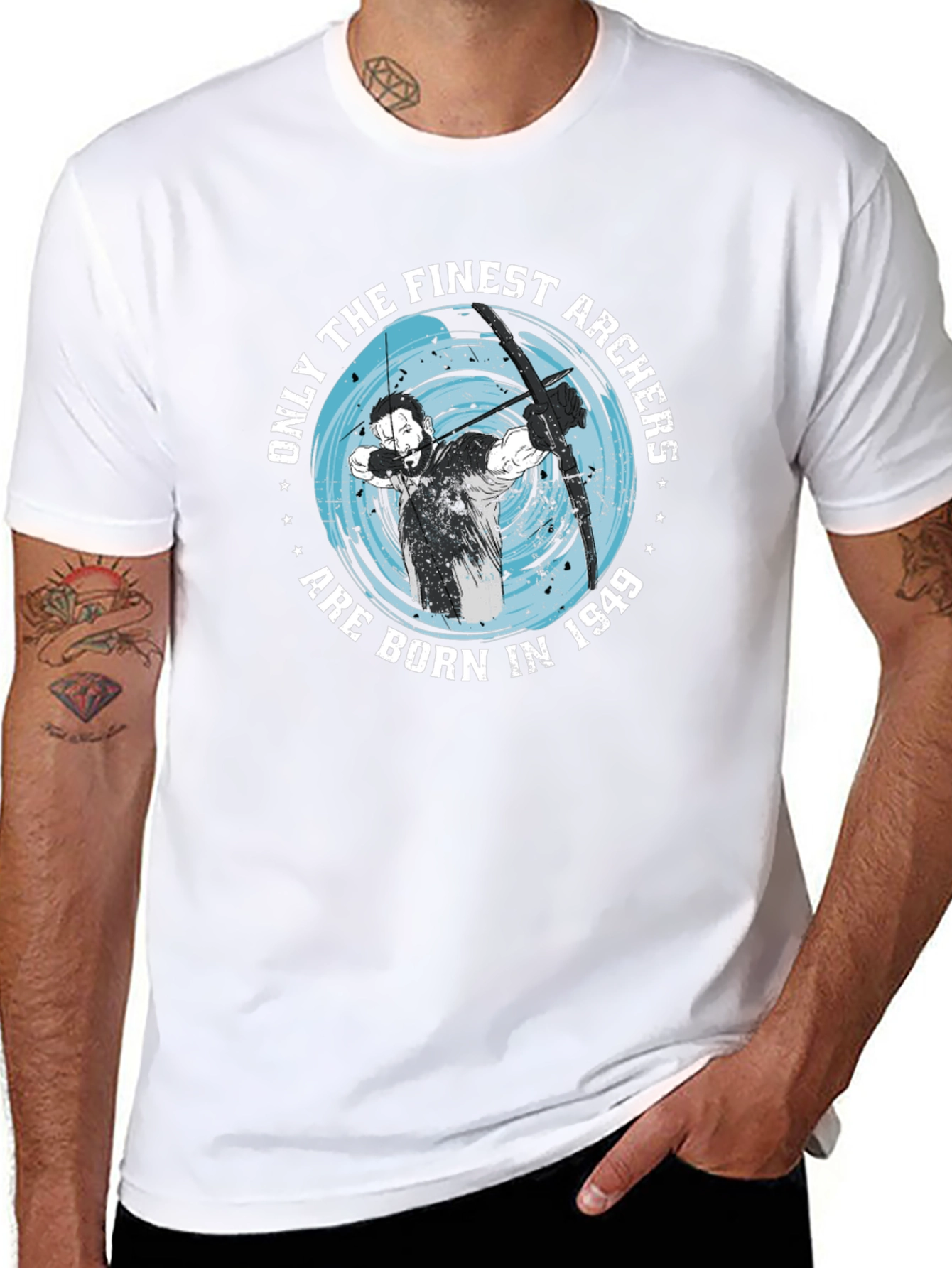 Finest Archers Born in 1949 Graphic T-Shirt