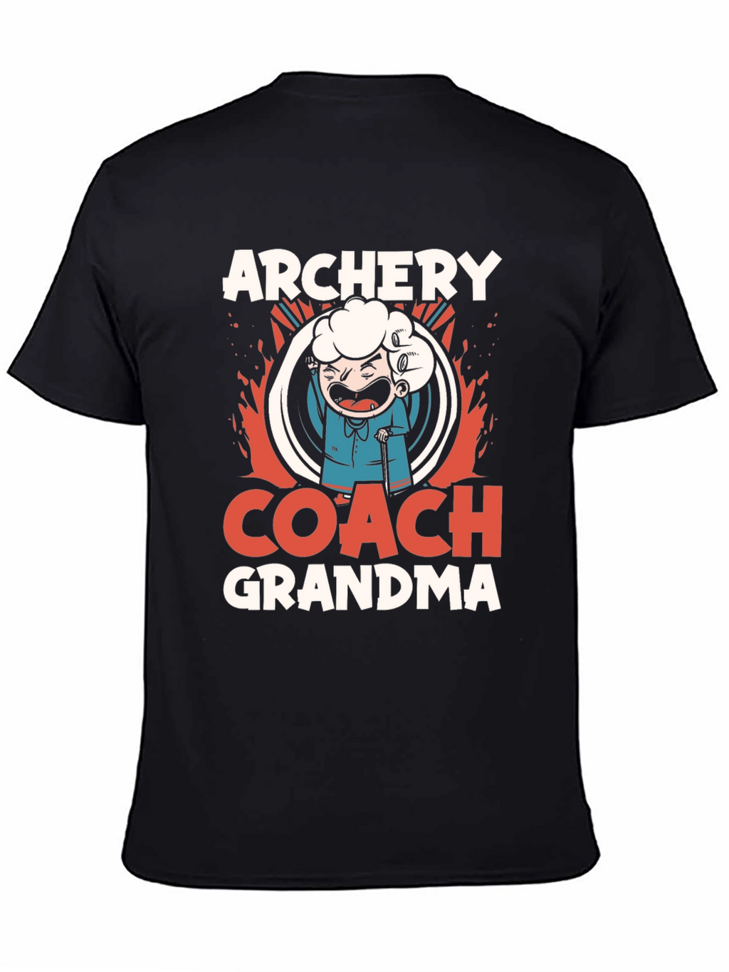 Archery Coach Grandma T-Shirt