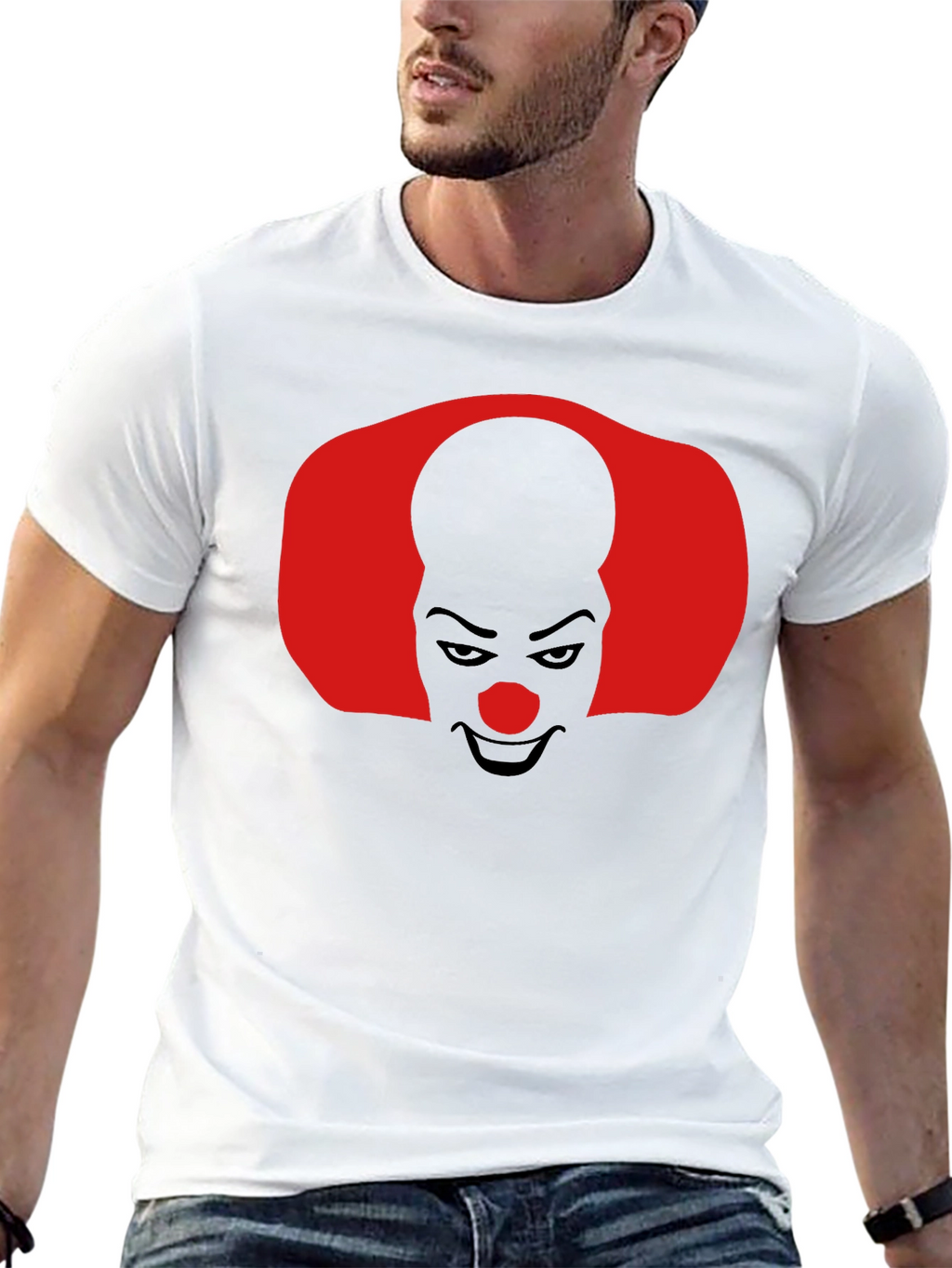 Pennywise T-Shirt - Black Horror Tee