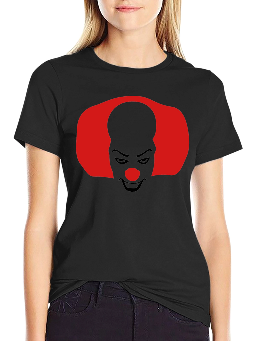 Pennywise T-Shirt - Black Horror Tee
