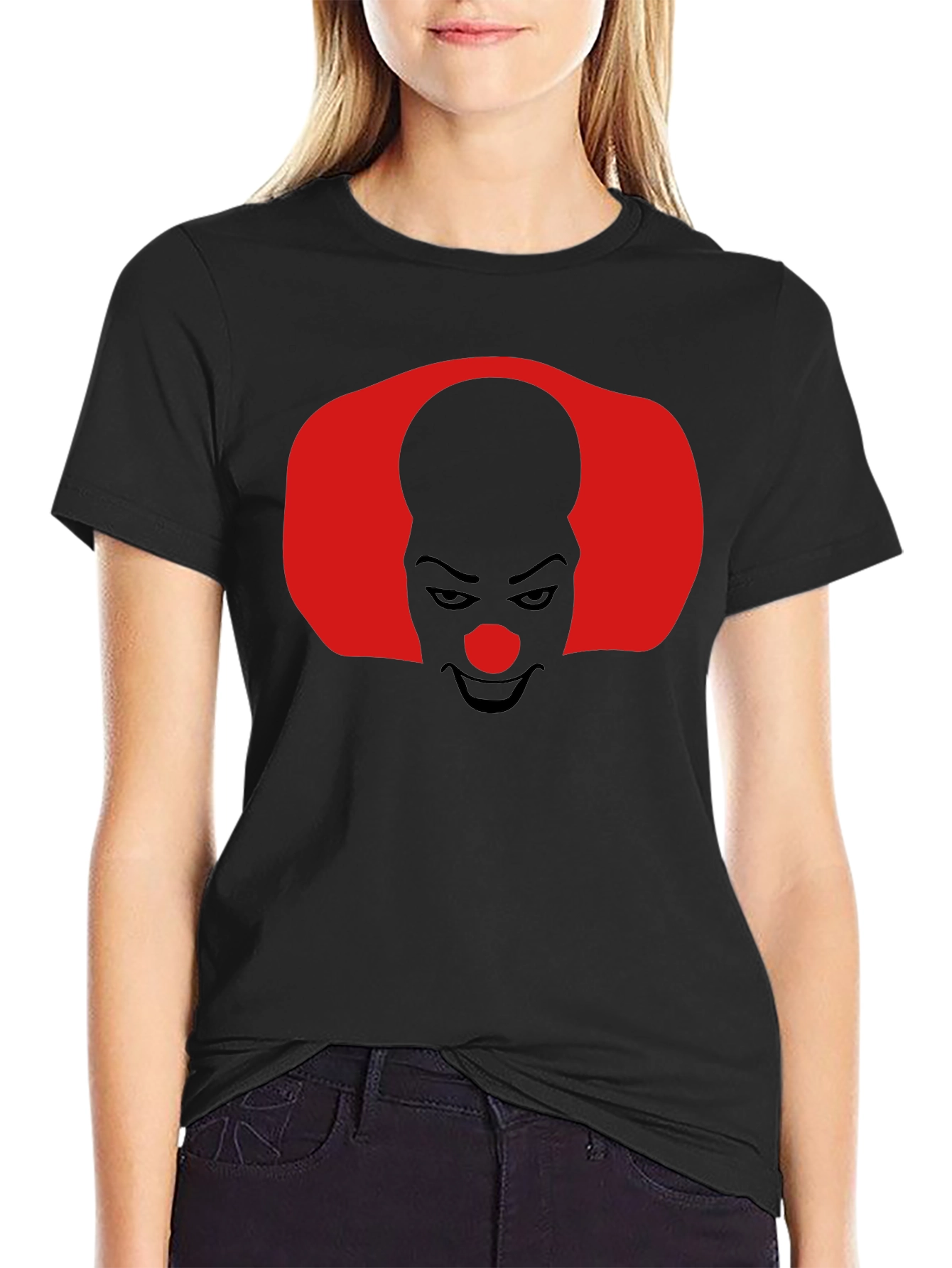 Pennywise T-Shirt - Black Horror Tee