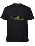 Breathing Is So Overrated Trombone T-Shirt