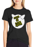 Games of Rage T-Shirt - Black Cotton Graphic Tee