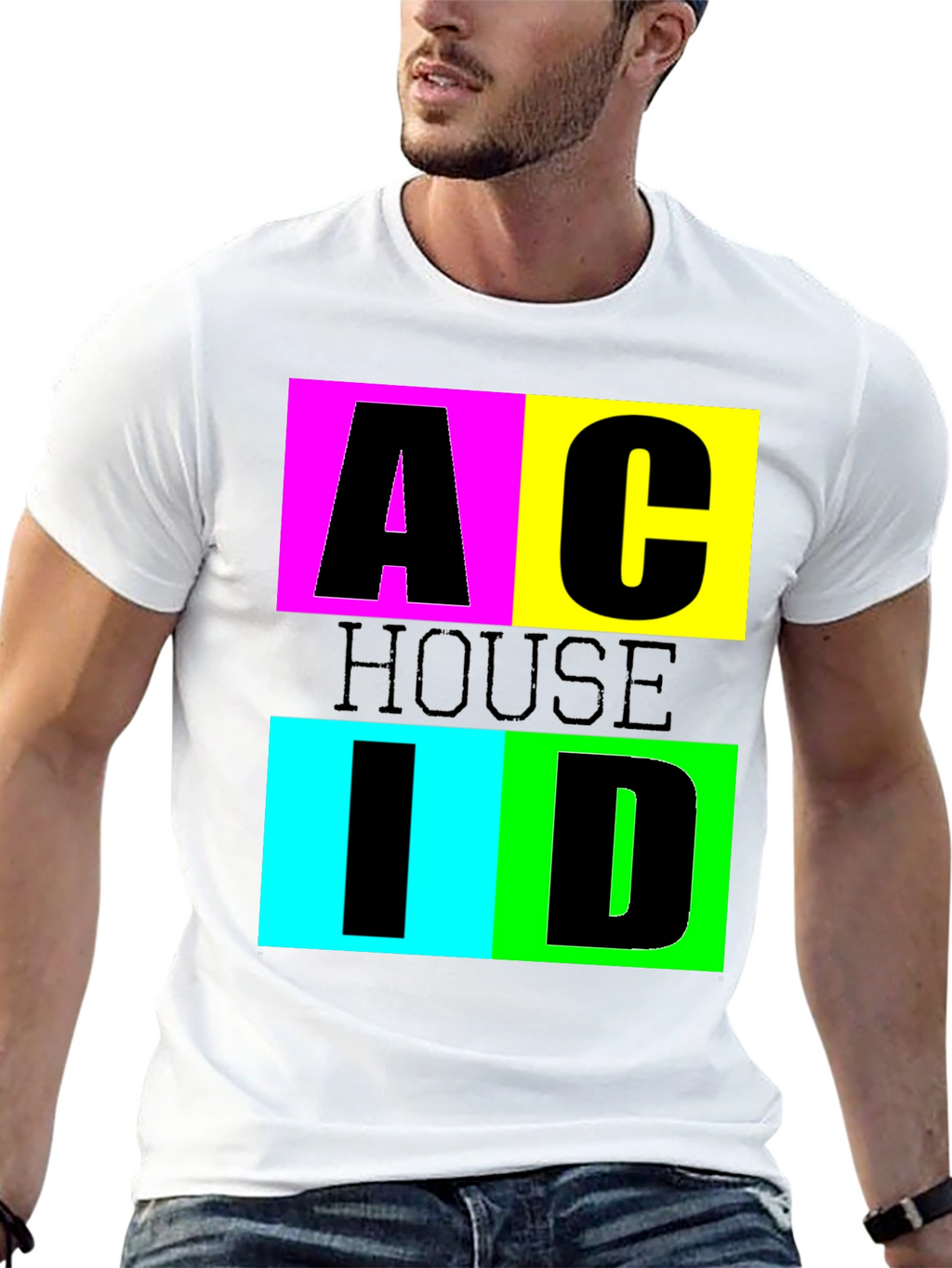Acid House T-Shirt - Retro Rave Style