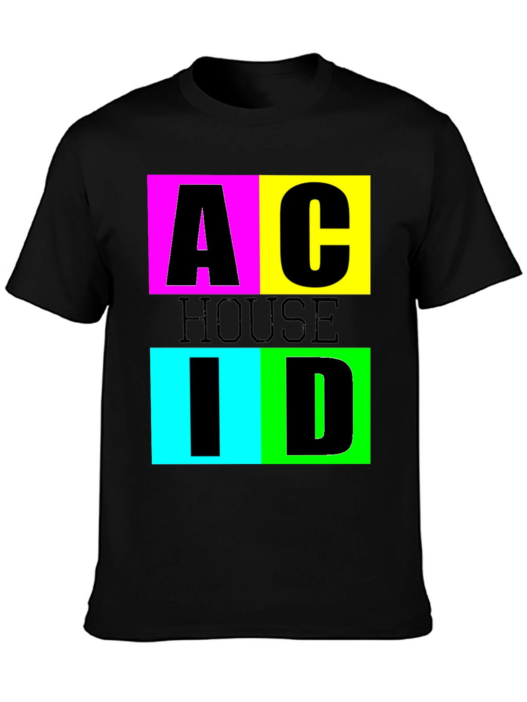 Acid House T-Shirt - Retro Rave Style