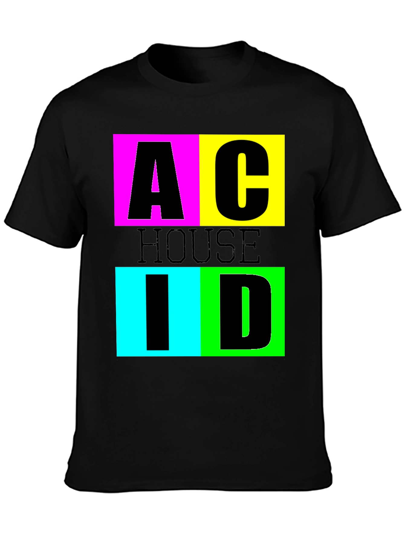 Acid House T-Shirt - Retro Rave Style