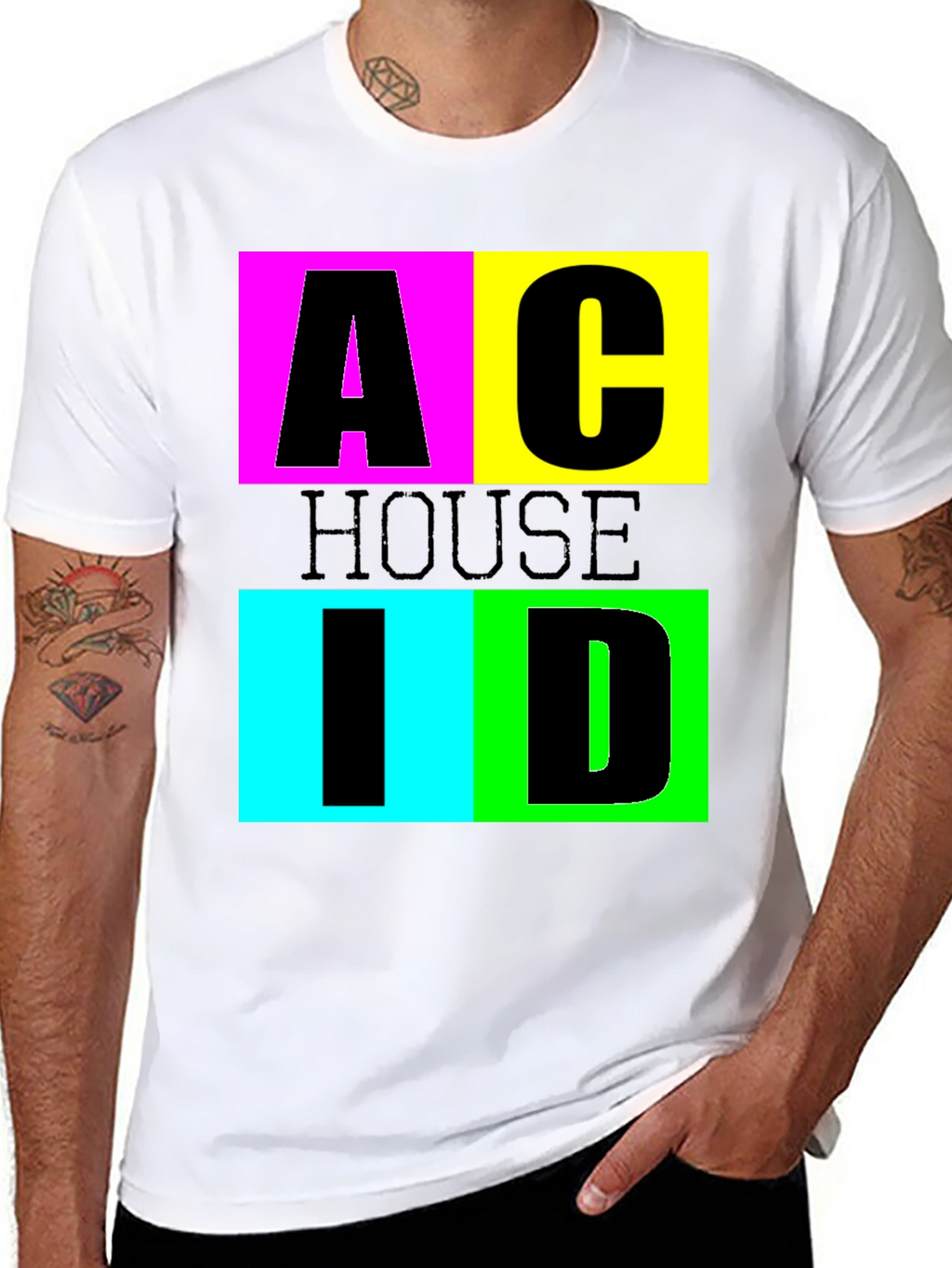 Acid House T-Shirt - Retro Rave Style