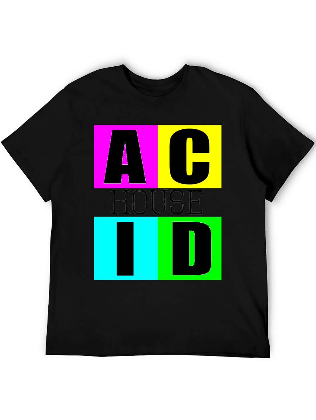 Acid House T-Shirt - Retro Rave Style