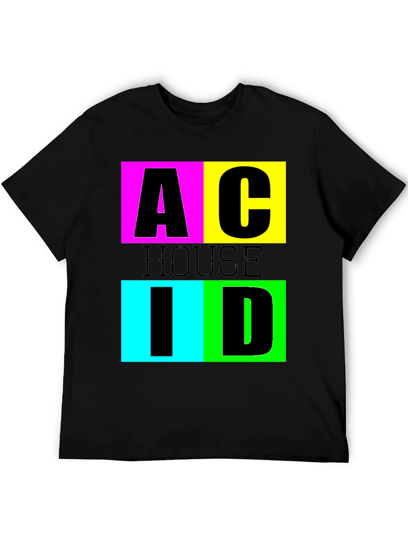 Acid House T-Shirt - Retro Rave Style