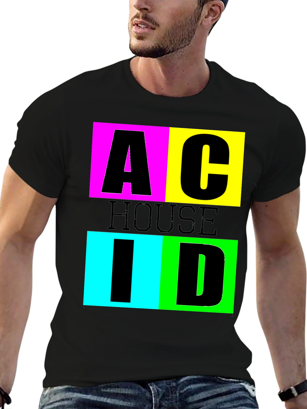 Acid House T-Shirt - Retro Rave Style
