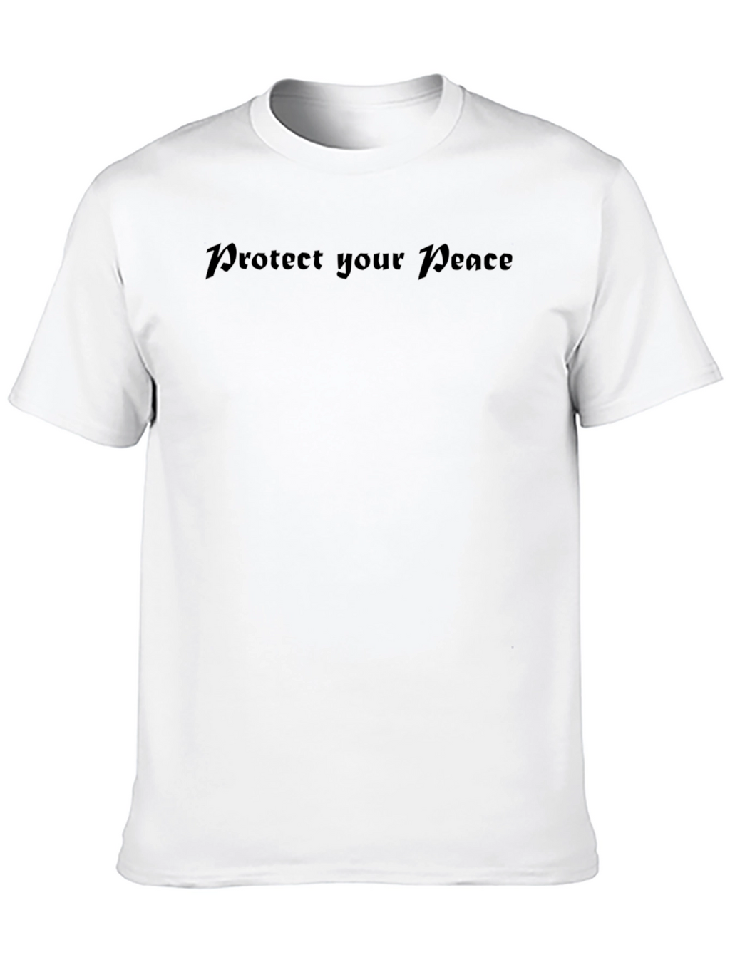 Protect Your Peace Black Graphic Tee