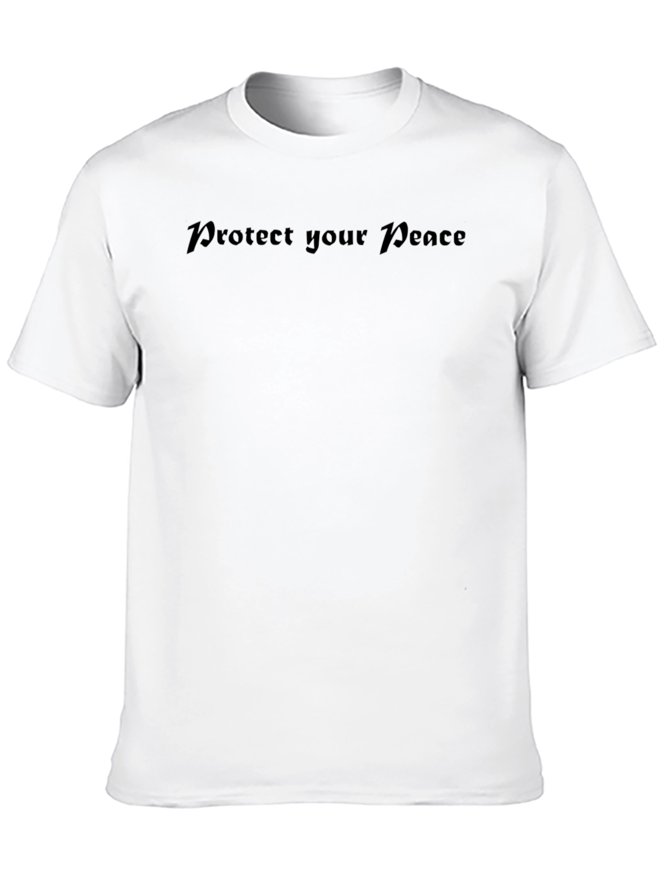 Protect Your Peace Black Graphic Tee