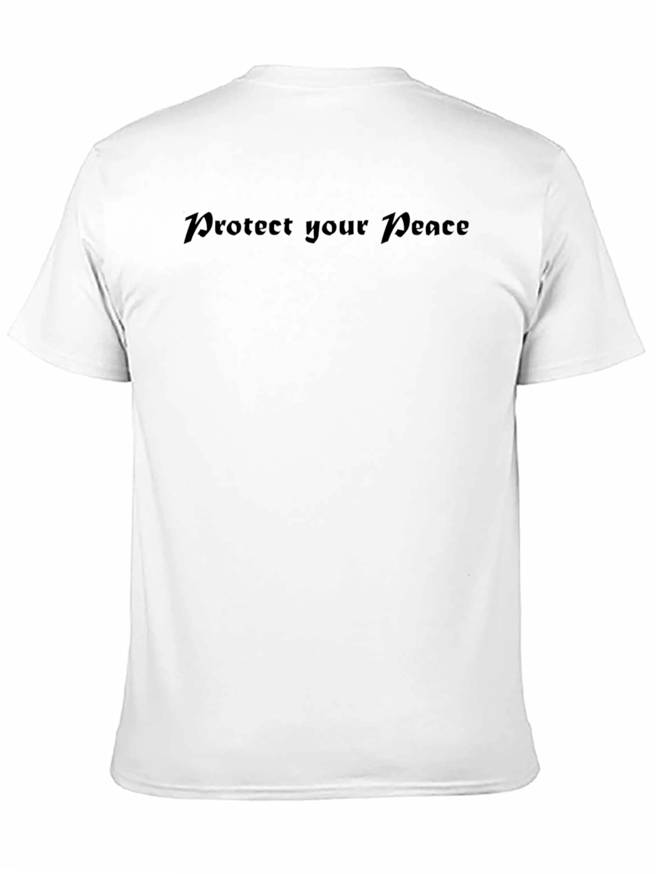 Protect Your Peace Black Graphic Tee