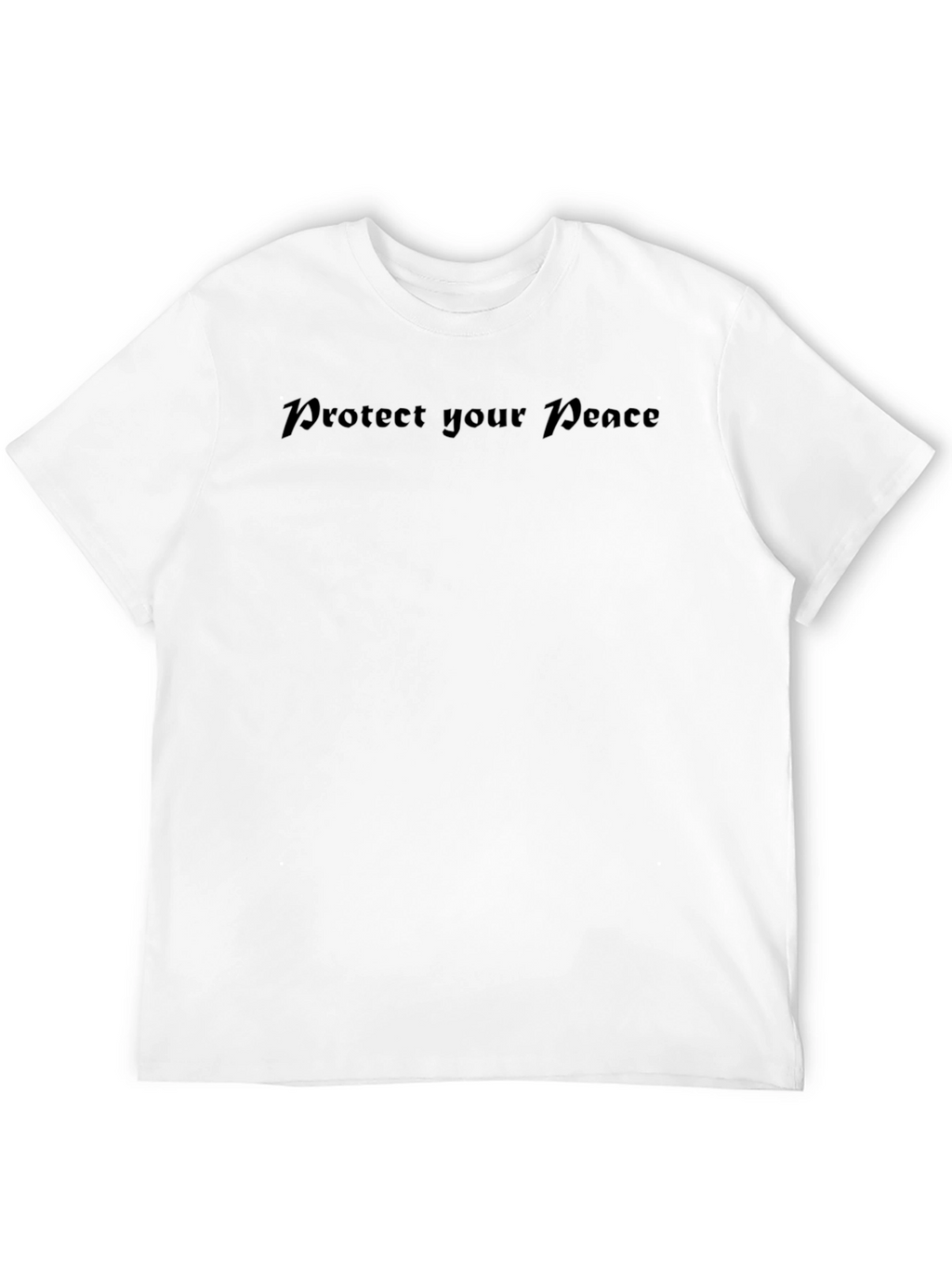 Protect Your Peace Black Graphic Tee