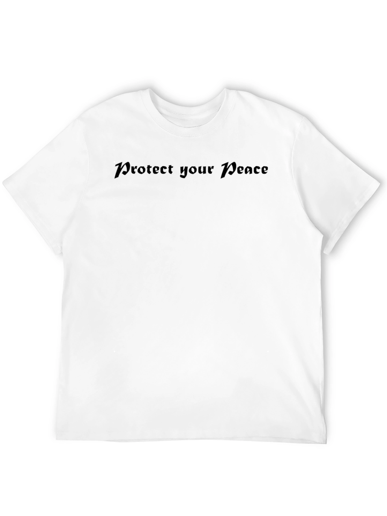 Protect Your Peace Black Graphic Tee
