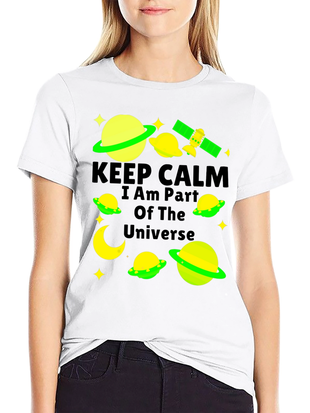 Keep Calm Universe Graphic Tee