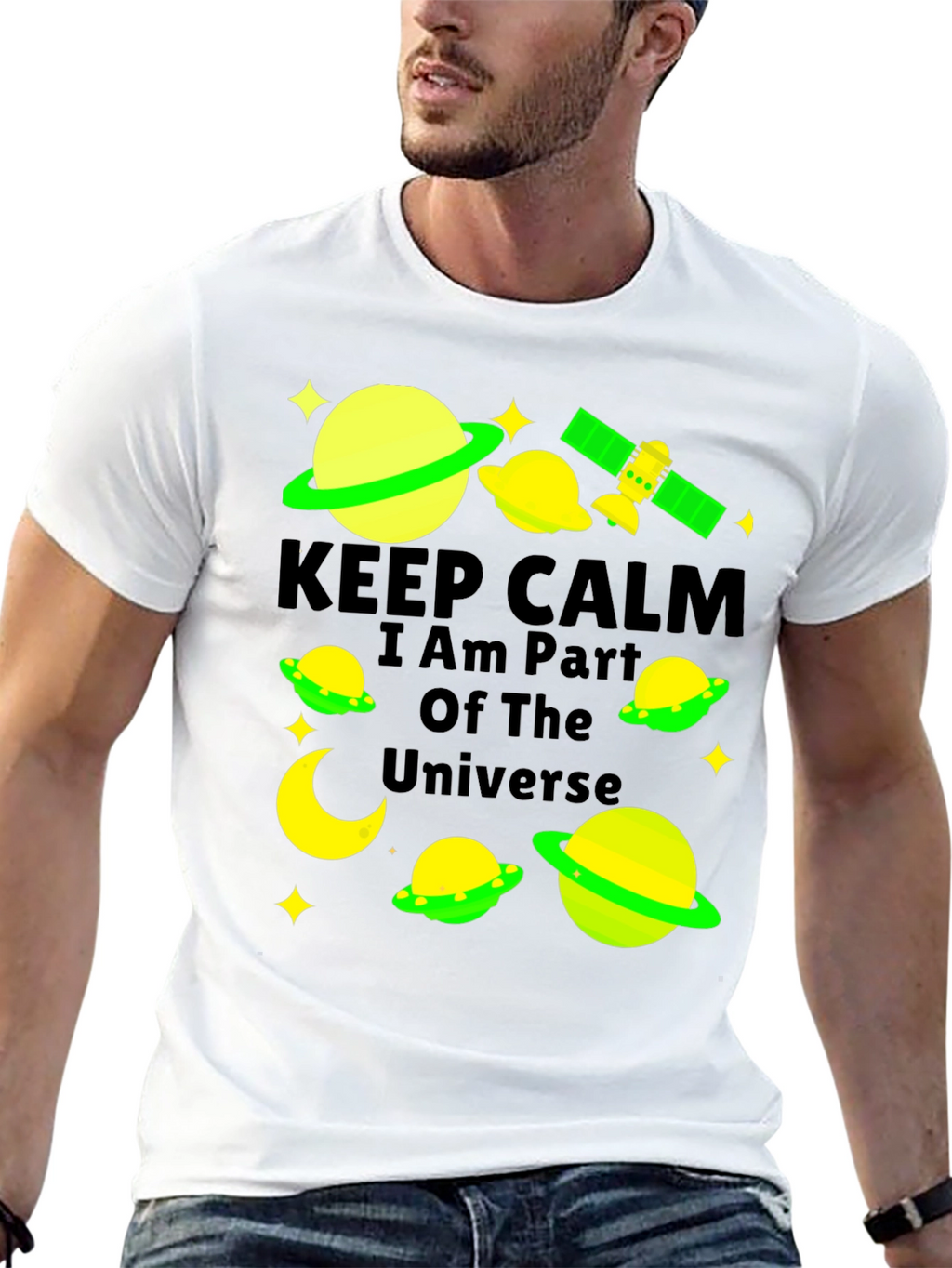 Keep Calm Universe Graphic Tee