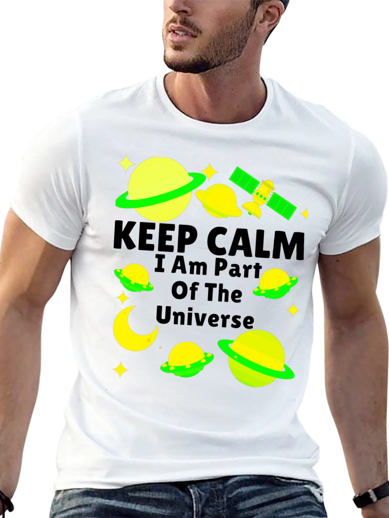 Keep Calm Universe Graphic Tee