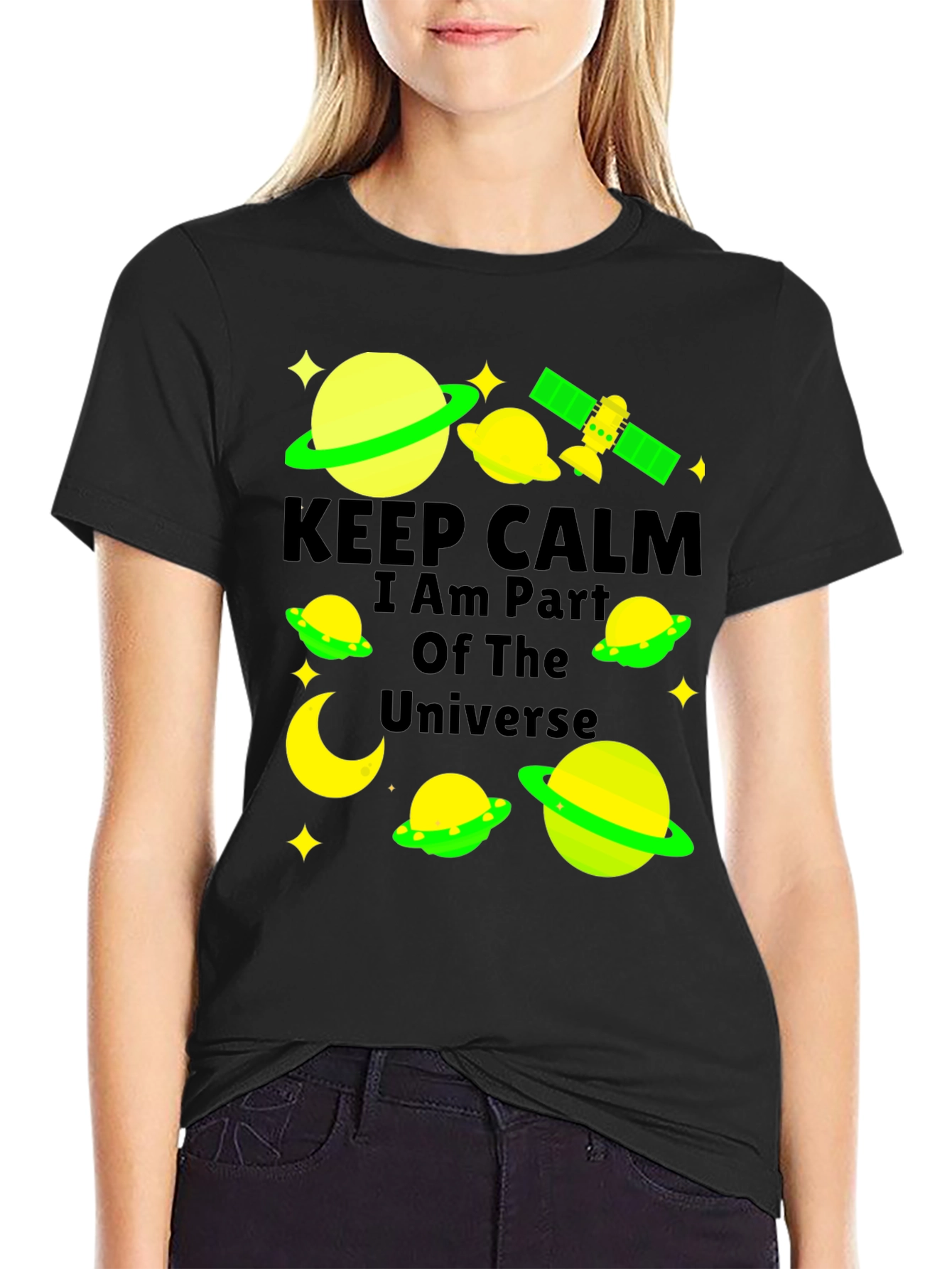 Keep Calm Universe Graphic Tee