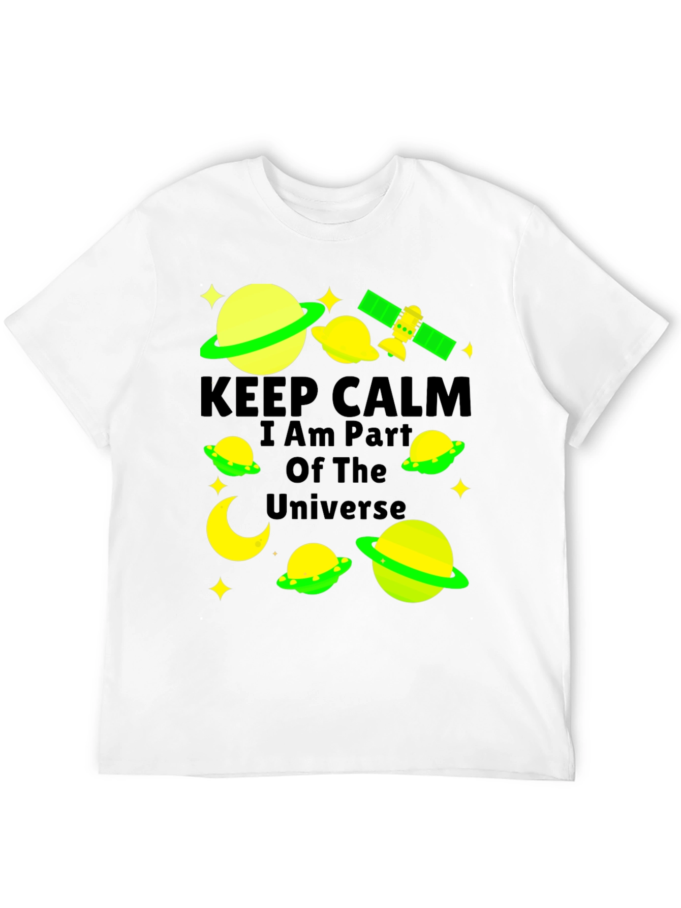 Keep Calm Universe Graphic Tee