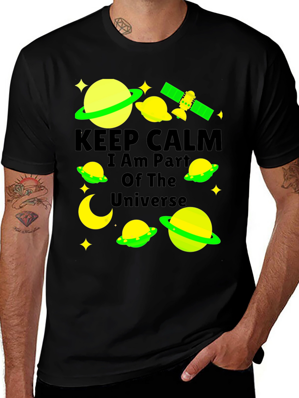 Keep Calm Universe Graphic Tee