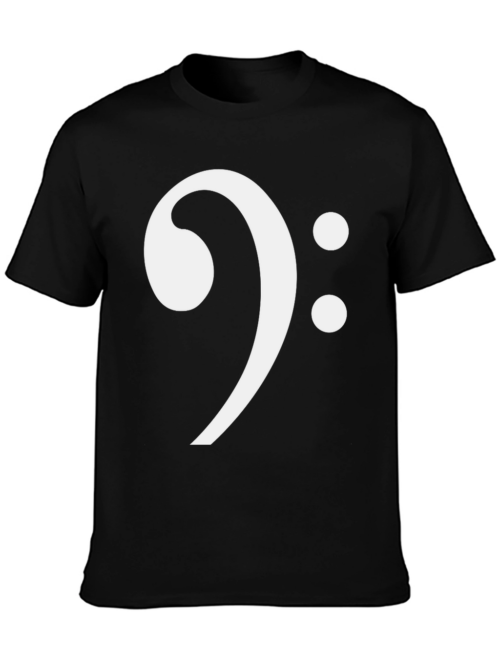 Bass Clef Black T-Shirt