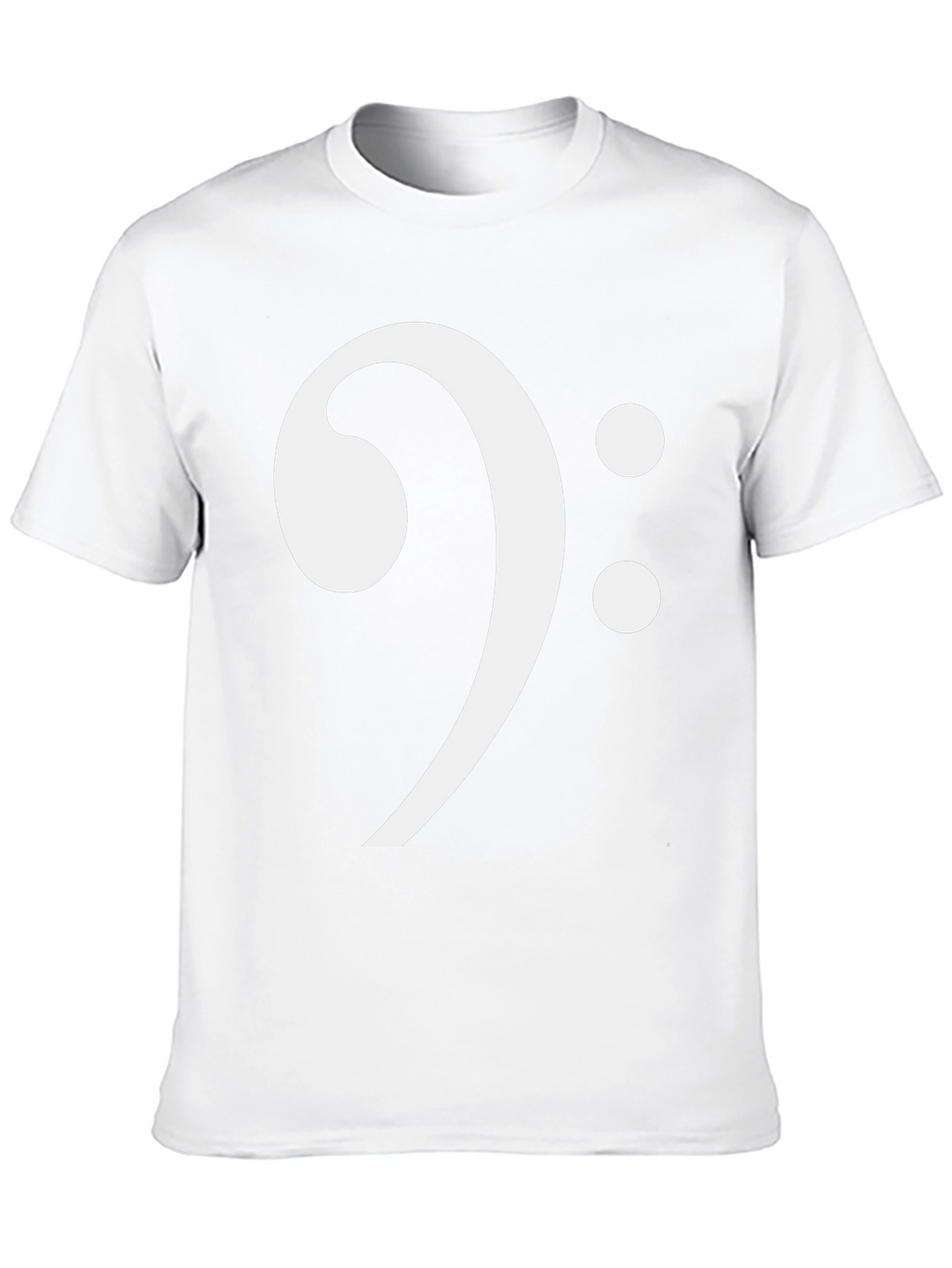 Bass Clef Black T-Shirt