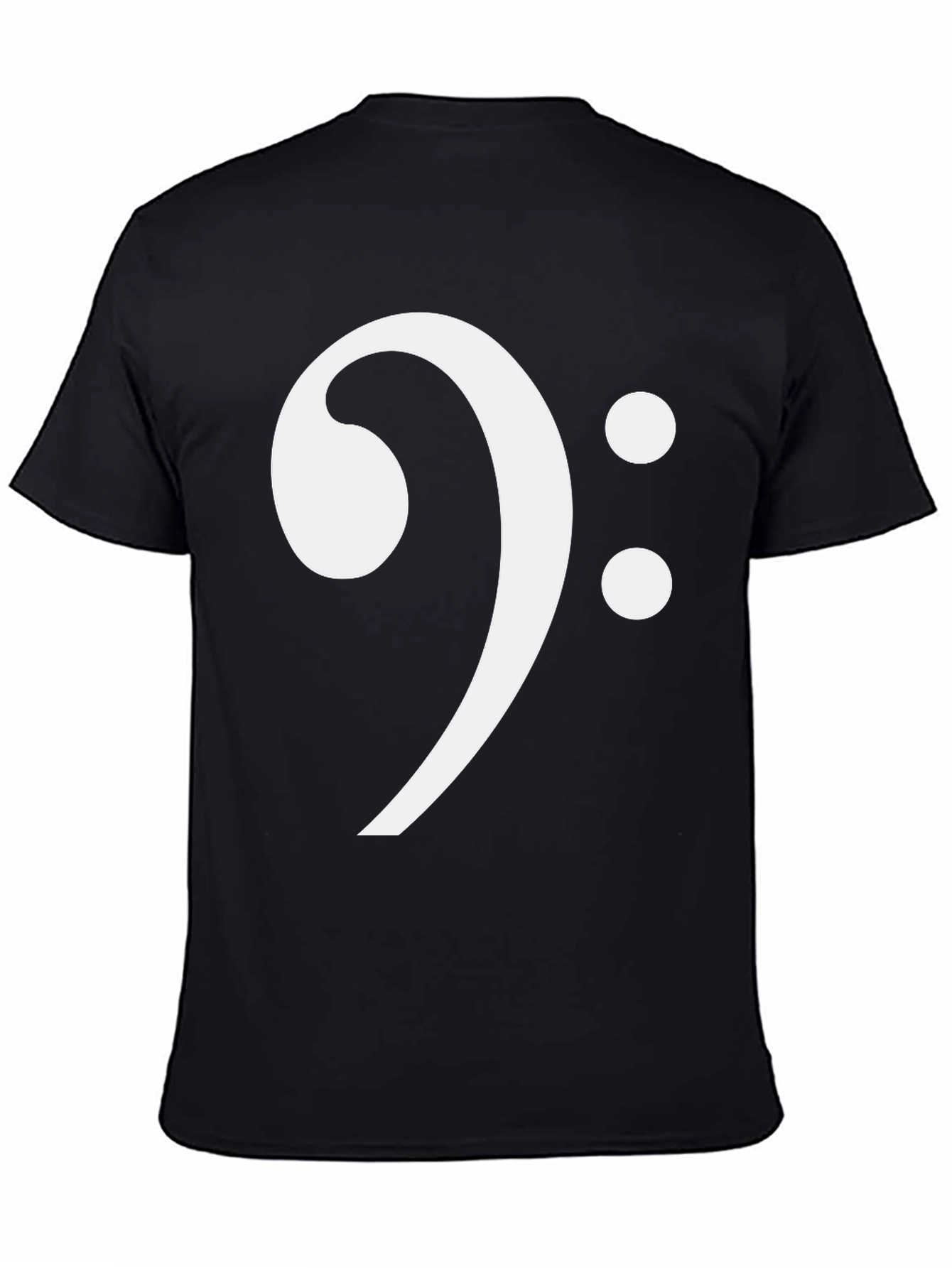 Bass Clef Black T-Shirt