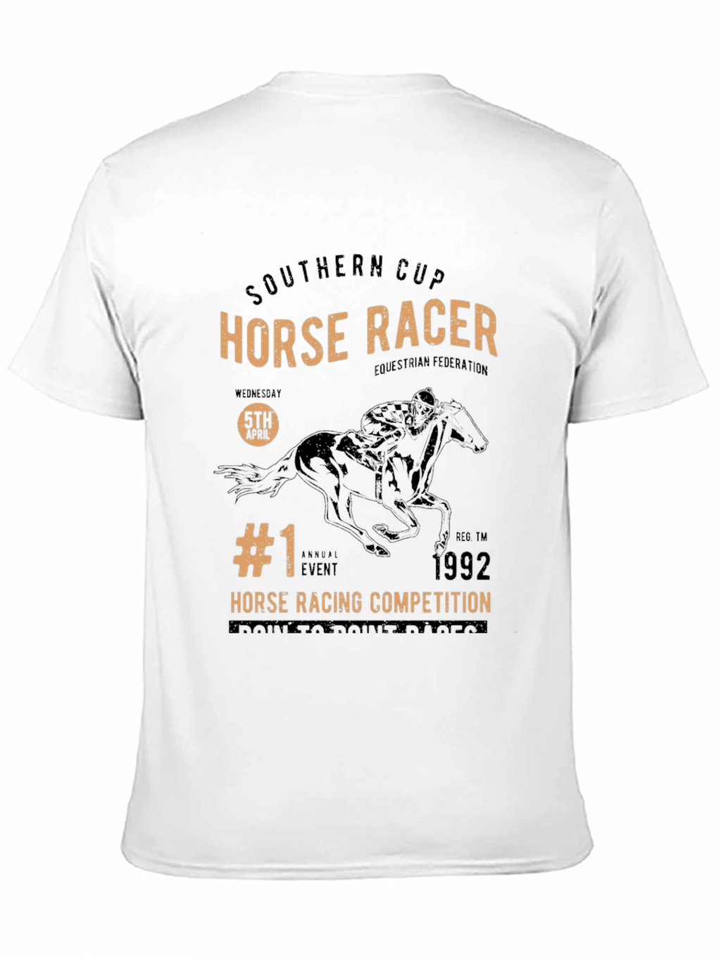 Southern Cup Horse Racer T-Shirt