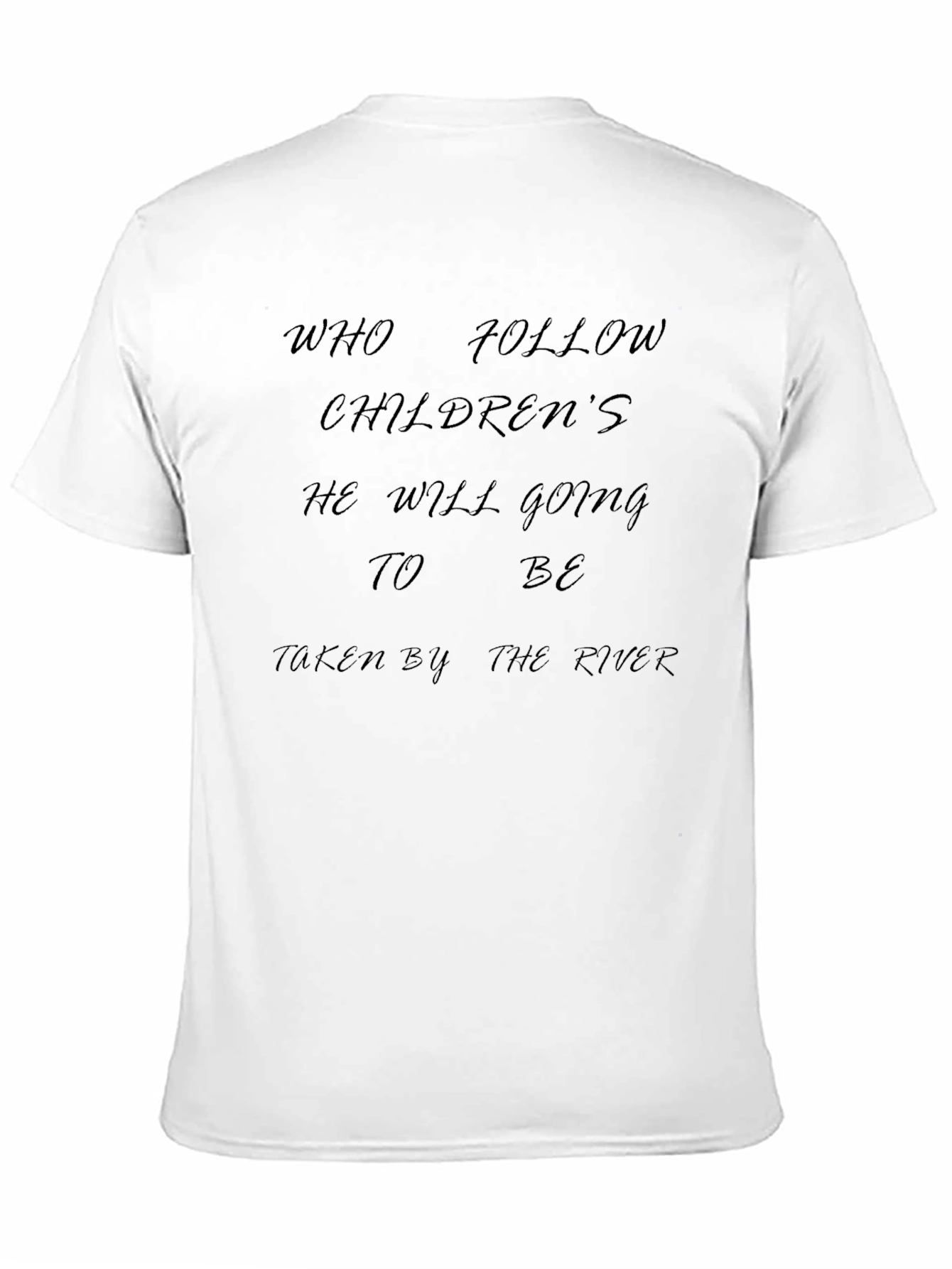 Who Follow Childrens T-Shirt